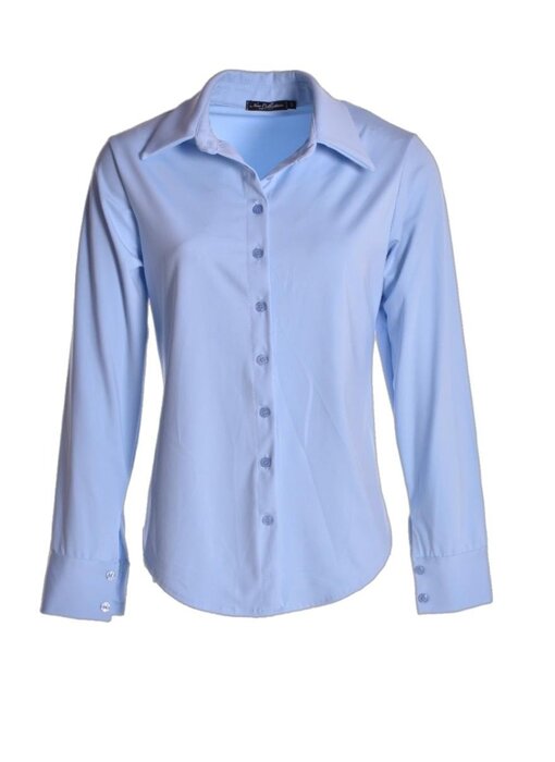 Travel Blouse La Luxe  - Licht blauw