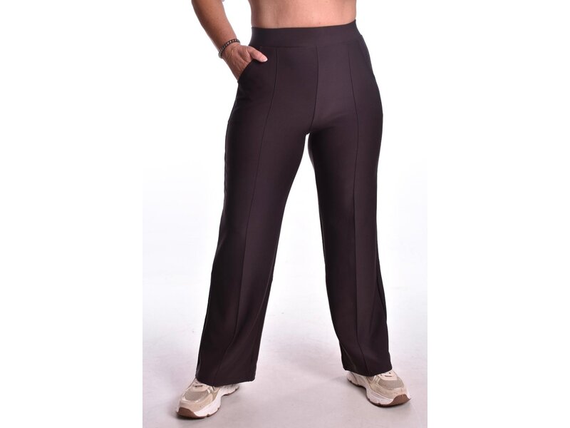 Broek Classy Comfy Straight (HY391) - Choco