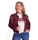T-shirt SOHO - Bordeaux Tekst
