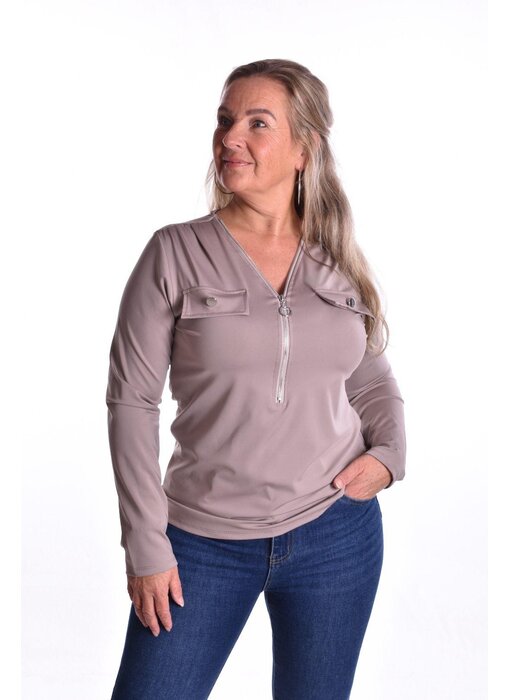 Top Monique - Taupe