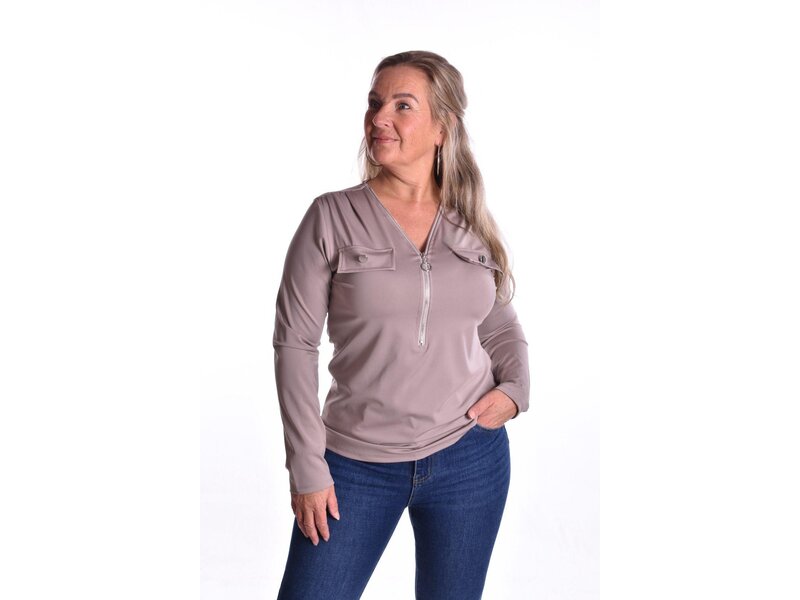 Top Monique - Taupe