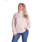 Trui Ribbelknoop - Beige Trui Ribbelknoop - Beige