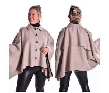 Poncho Elle - Beige