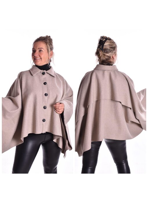 Poncho Elle - Beige