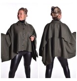 Poncho Elle - Olijfgroen Poncho Elle - Olijfgroen