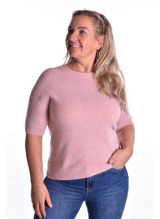 Gebreide Top Anna - Roze