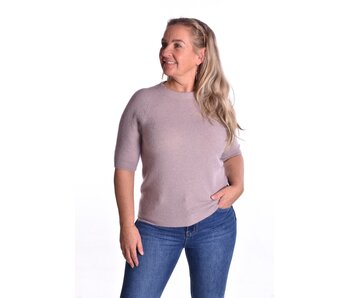 Gebreide Top Anna - Taupe