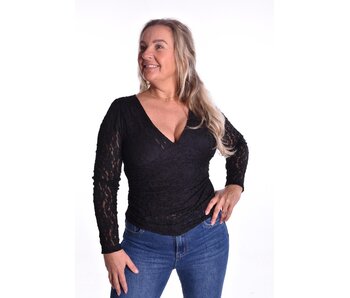 Top Lizz - Zwart