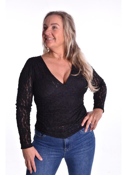 Top Lizz - Zwart