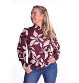 Top Lilly  - bordeaux