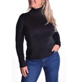 Glitter Kol  - Zwart