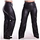 Goodies Leather Look Wide Leg Black (DJ2730-2731)