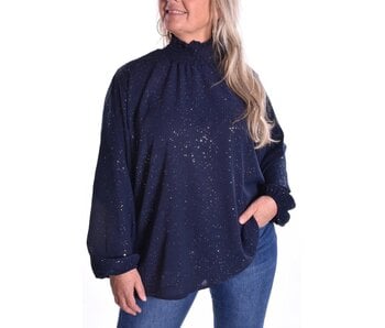 Top Claire - Donkerblauw