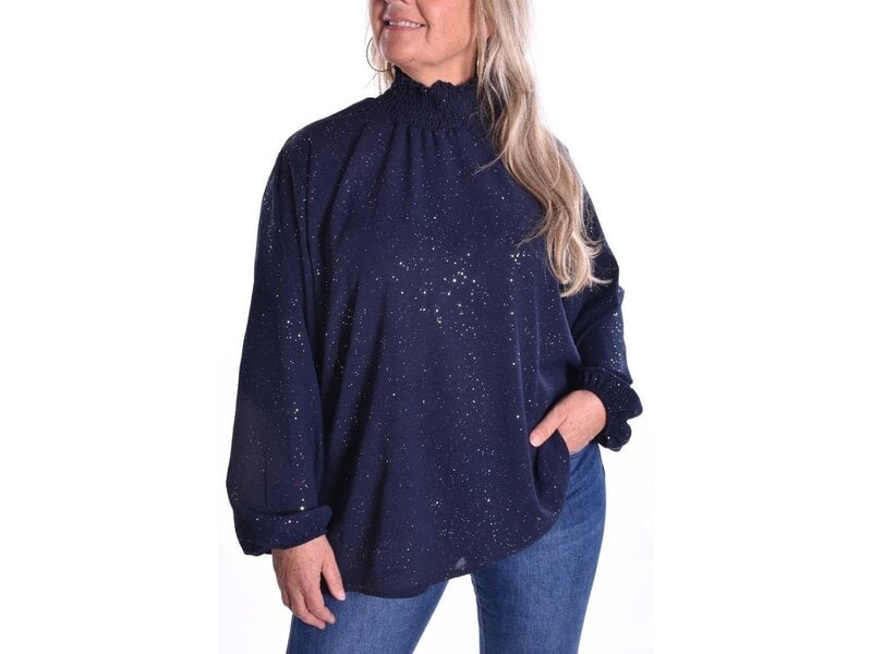 Top Claire - Donkerblauw