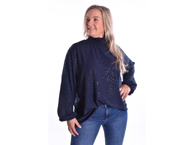 Top Claire - Donkerblauw