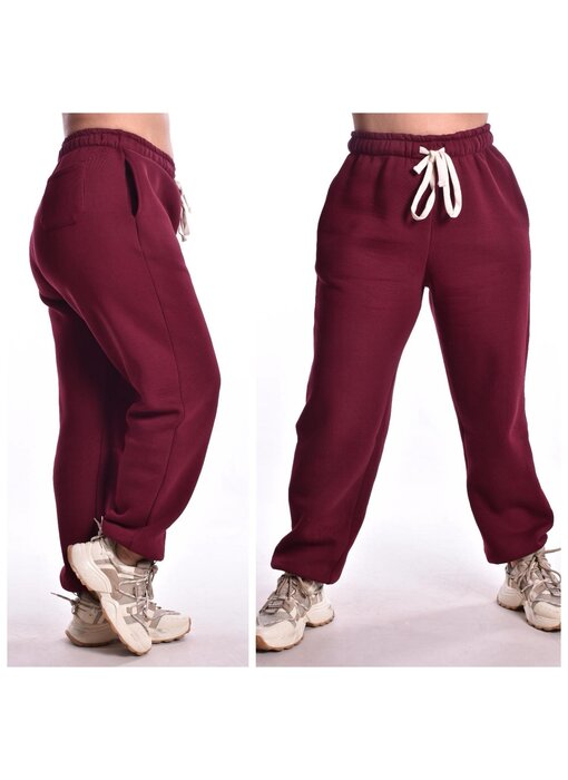 Broek Lazy Days - Bordeaux