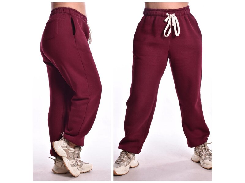 Broek Lazy Days - Bordeaux