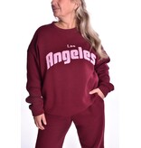 Sweater Lazy Days - Bordeaux