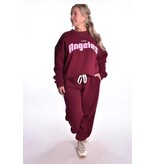 Broek Lazy Days - Bordeaux