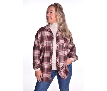 Overhemd Barn - Bordeaux