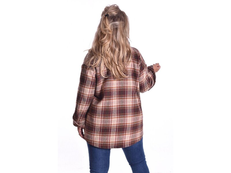 Overhemd Barn - Choco