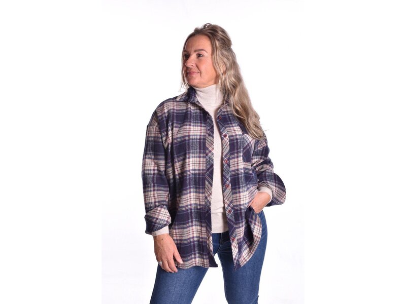 Overhemd Barn - Donkerblauw