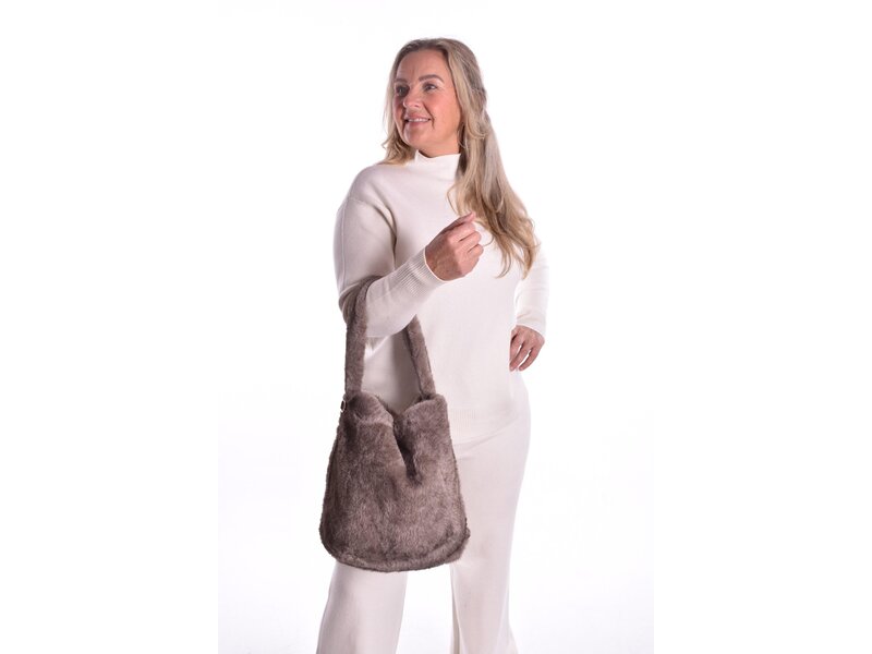 Tas Diva - Donker Taupe