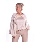 Top Satin Love - Créme