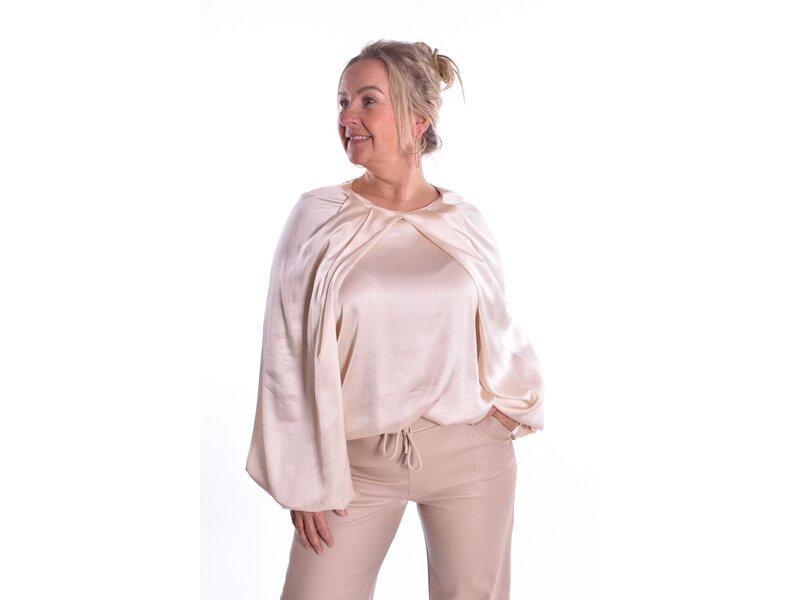 Top Satin Love - Créme