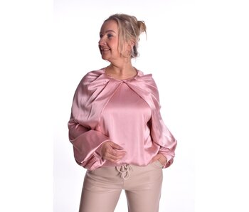 Top Satin Love - Licht Roze