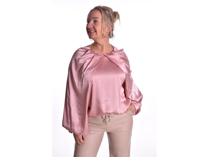 Top Satin Love - Licht Roze