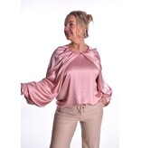 Top Satin Love - Licht Roze