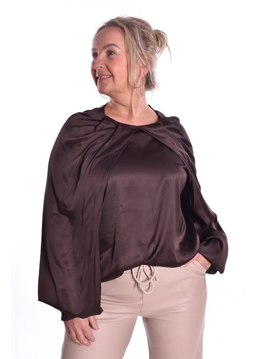 Top Satin Love - Choco