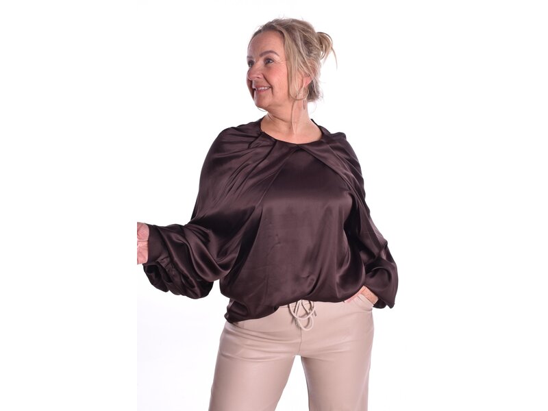 Top Satin Love - Choco