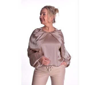 Top Satin Love - Taupe