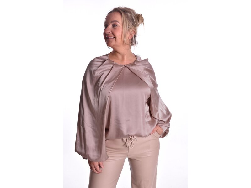 Top Satin Love - Taupe