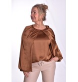 Top Satin Love - Tabacco