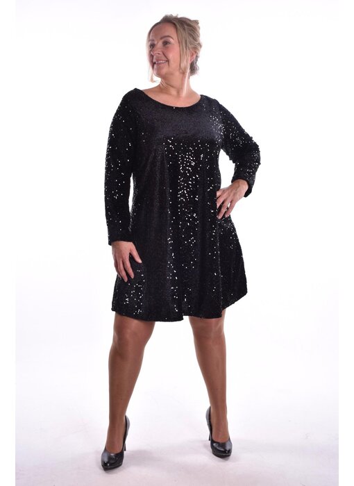 Jurk Laurén  - Zwart