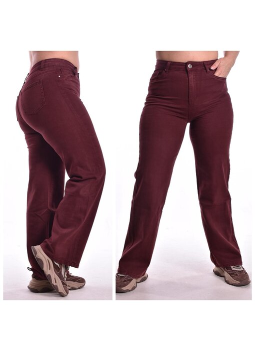 Goodies Wide Leg - Bordeaux