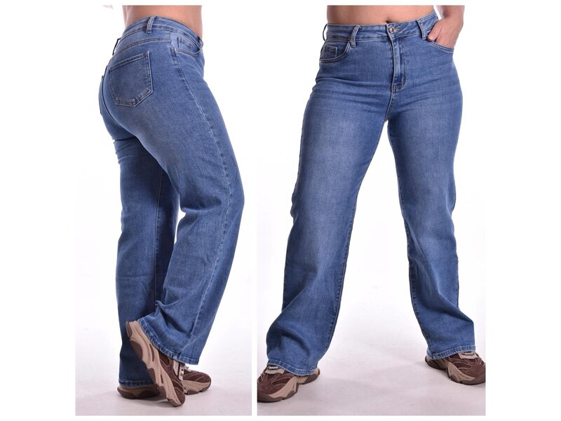 Goodies Wide Leg - Jeans blauw