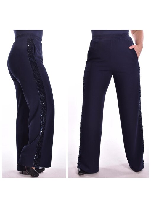 Broek Noëlle - Donkerblauw