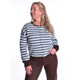 Vest Puk - Lichtblauw/Choco