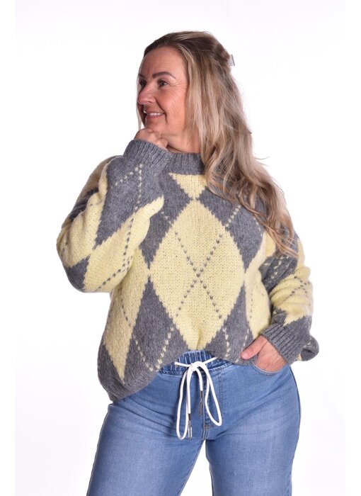 Trui Paris - Zacht Geel