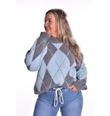 Trui Paris - Lichtblauw