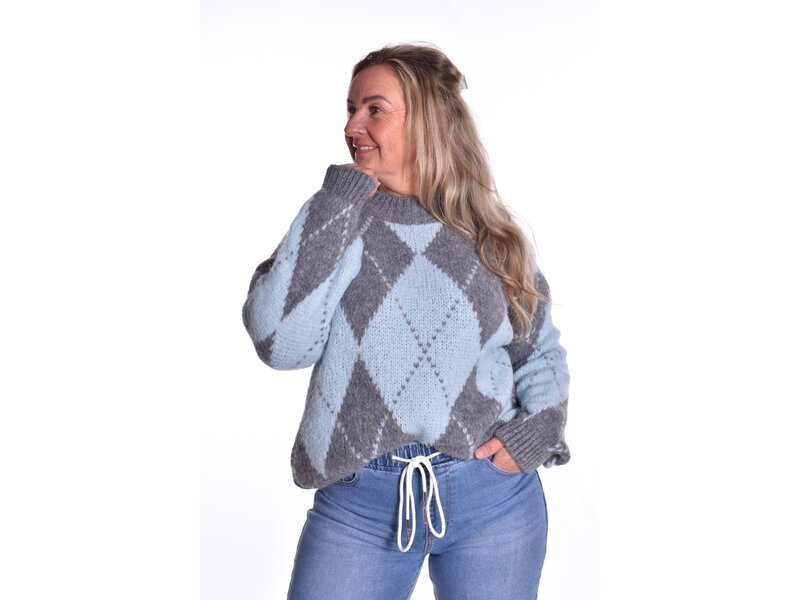 Trui Paris - Lichtblauw