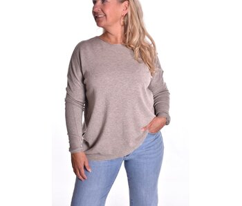Top Diana  - Licht Taupe