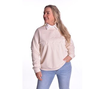 Sweater La Dolce Vita van Mooij - Beige