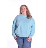 Sweater La Dolce Vita van Mooij - Fluor Oranje