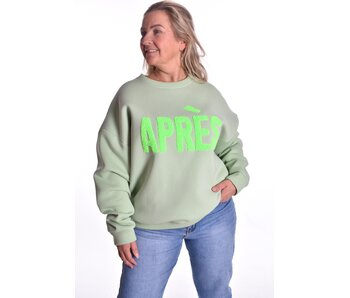 Sweater Aprés van Mooij - Groen