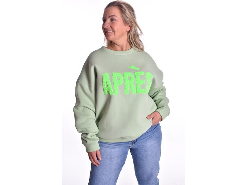 Sweater Aprés van Mooij - Groen